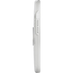 Custodia Serie Otter + Pop Symmetry con PopSockets PopGrip integrato per iPhone 13 - Trasparente