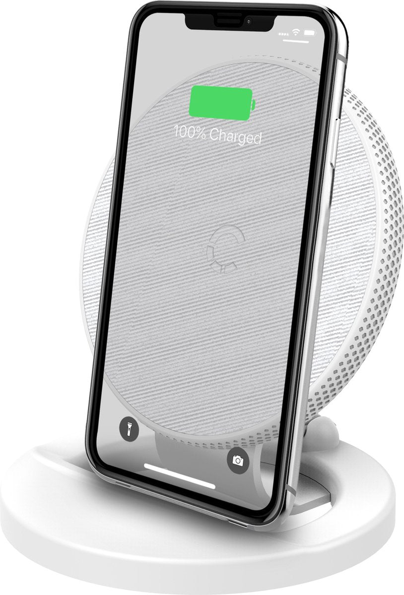 PrimePro Caricatore Wireless da 15W - Bianco