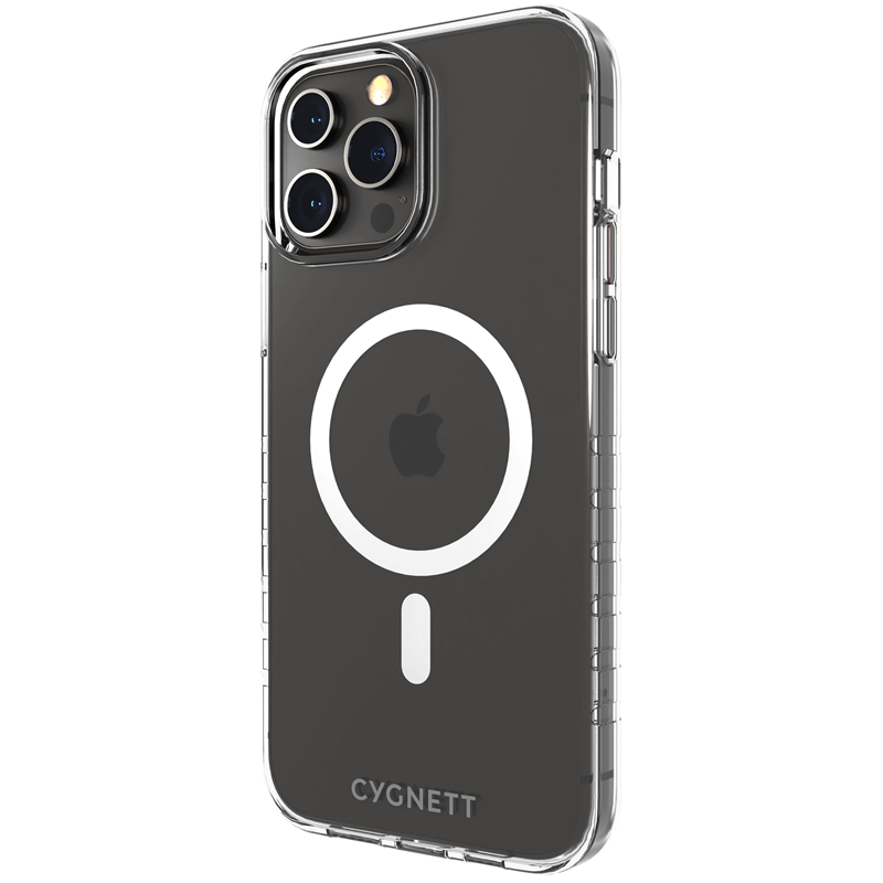 Custodia MagSafe QI iPhone 13 Pro Max - Trasparente