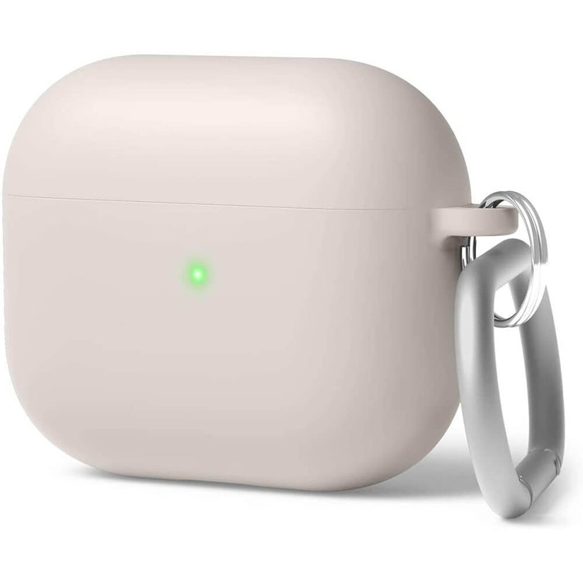 Custodia Liquid Hybrid con Portachiavi Compatibile con AirPods 3