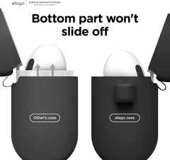 AirPods Custodia in Silicone per Airpods 3a Gen. - Nero