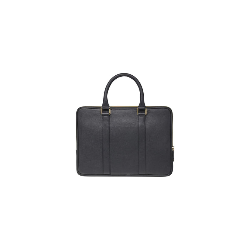 Borsa in Pelle per Macbook Pro ed Air 13" - Modello Roma - Nero