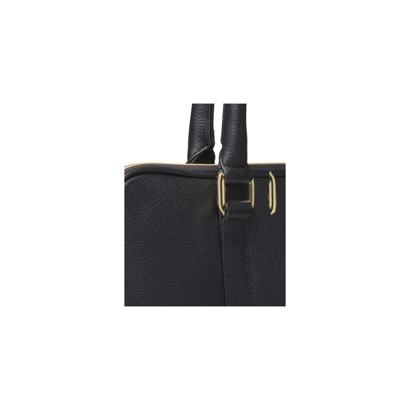Borsa in Pelle per Macbook Pro ed Air 13" - Modello Roma - Nero