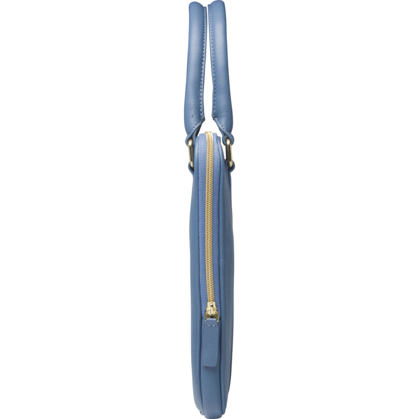 Borsa in Pelle per Macbook Pro ed Air 13" - Modello Roma - Blu