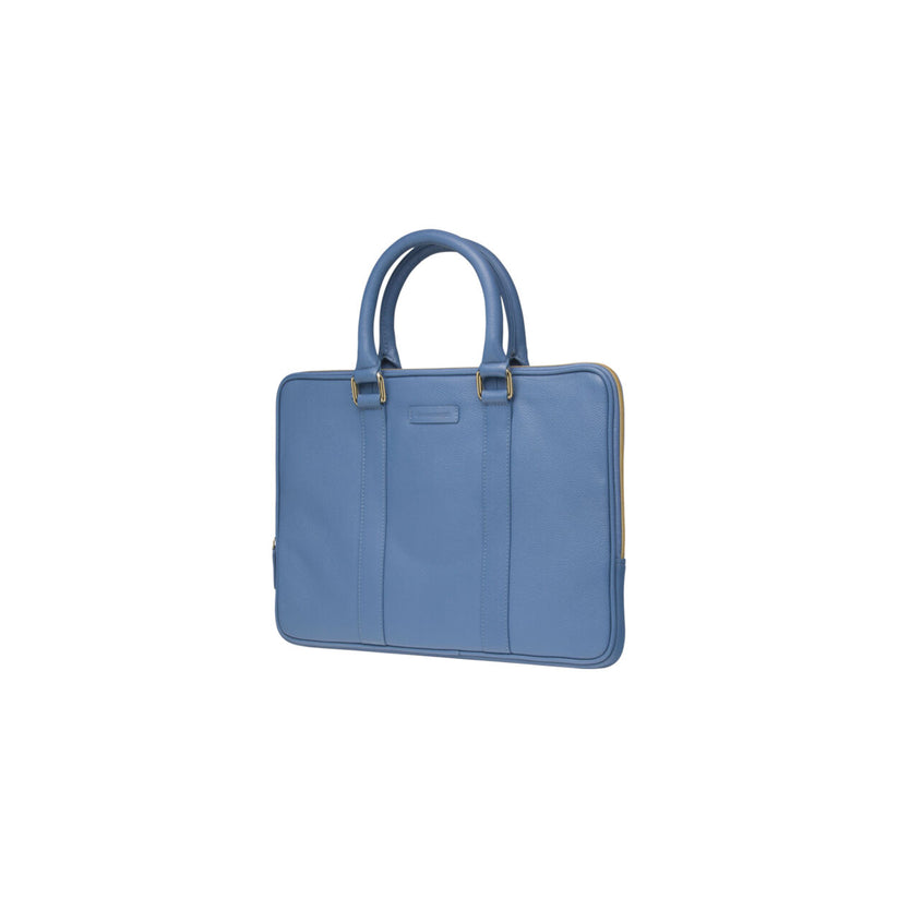 Borsa in Pelle per Macbook Pro ed Air 13" - Modello Roma - Blu