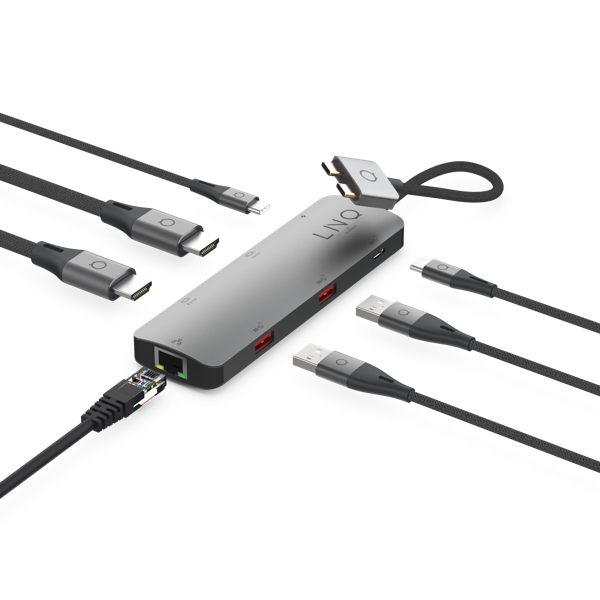 Hub Multiporta 7in2 D2 Pro USB-C per MacBook