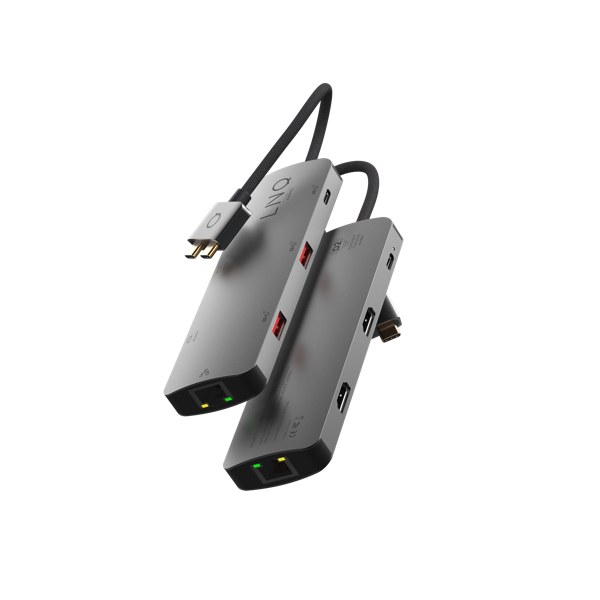 Hub Multiporta 7in2 D2 Pro USB-C per MacBook