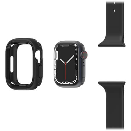 Custodia Exo Edge per Apple Watch Serie 7 - 41mm - Nero