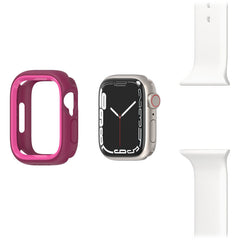 Exo Edge bumper per Apple Watch Series 9/8/7 41mm - Rosa