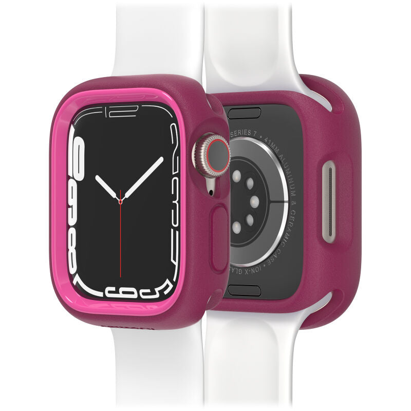 Exo Edge bumper per Apple Watch Series 9/8/7 41mm - Rosa