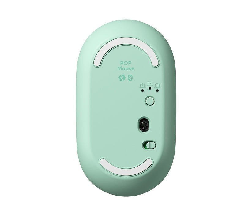 POP MOUSE - Mouse Wireless con Emoji personalizzabile - Menta