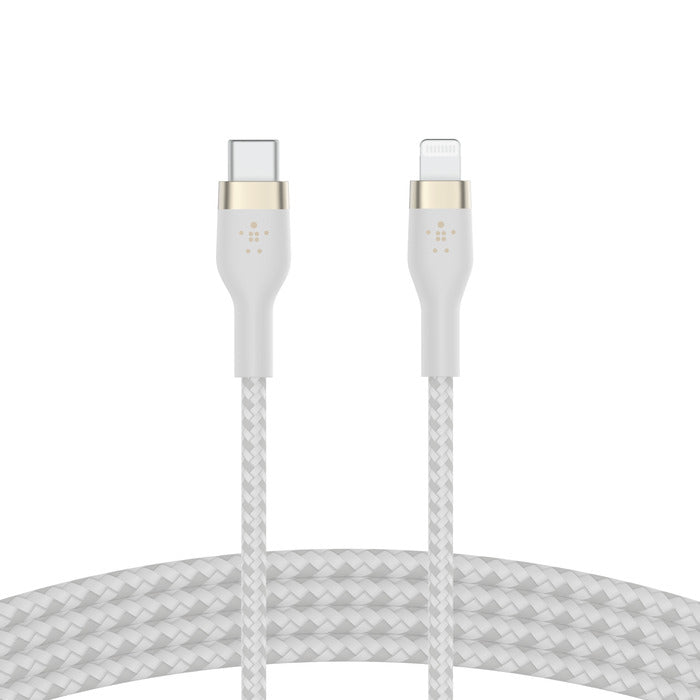 Cavo Intrecciato da Usb-C a Lightning - 1 metro - Bianco