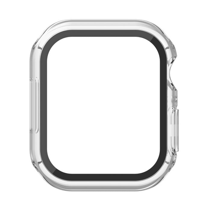 Proteggi schermo antimicrobico + bumper TemperedCurve 2 in 1 per Apple Watch Series 9/8/7/6/5/4/SE 40/41mm
