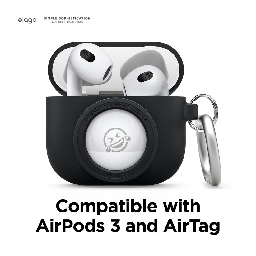 Cover AirPods 3th Snapshot (con porta airtag)