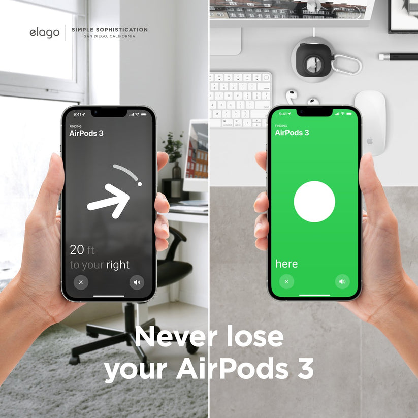 Cover AirPods 3th Snapshot (con porta airtag)