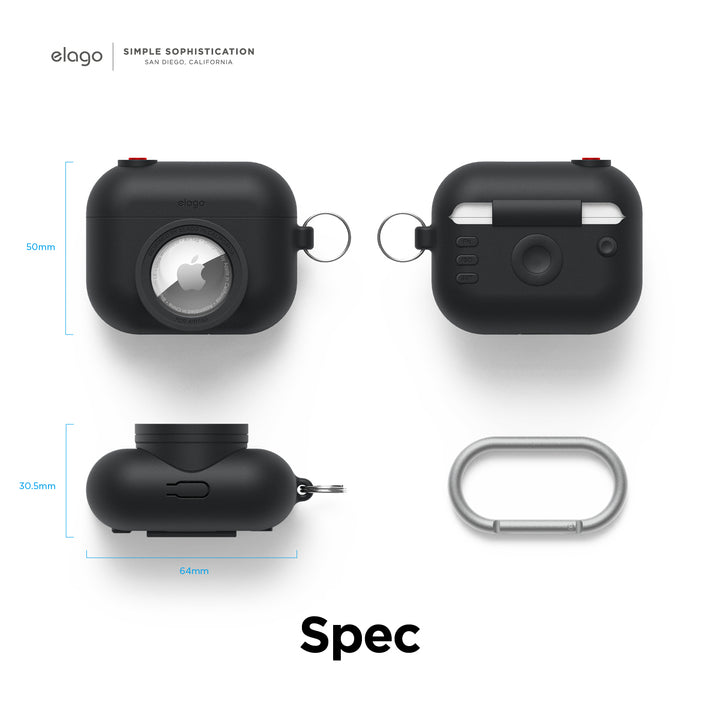 Cover AirPods Pro Snapshot (con porta airtag)