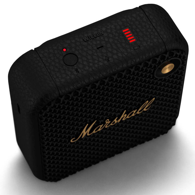 Willen Black e Brass Speaker Portatile Bluetooth - Nero