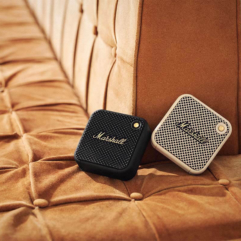 Willen Black e Brass Speaker Portatile Bluetooth - Nero