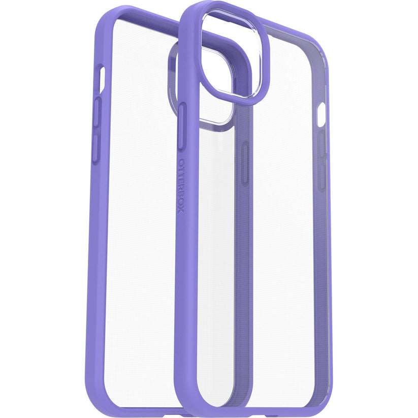 React - Custodia Per Iphone 14 Plus - Clear/Purple