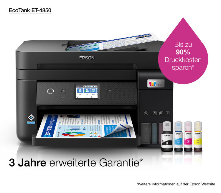 Stampante Multifunzione EcoTank ET-4850 - Inkjet A4