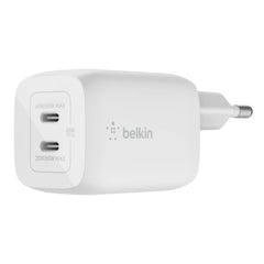 Doppio caricabatteria da parete GaN USB-C con PPS da 65 W