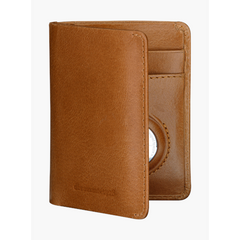 Billund AirTag Wallet - Portafoglio in Pelle con supporto per AirTag - Cuoio