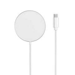 aiino - Allure Pad Alimentatore wireless magnetico per iPhone con MagSafe - Argento