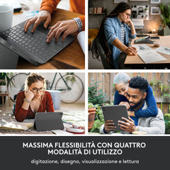Custodia tastiera Combo Touch per iPad (10th gen - Grigio