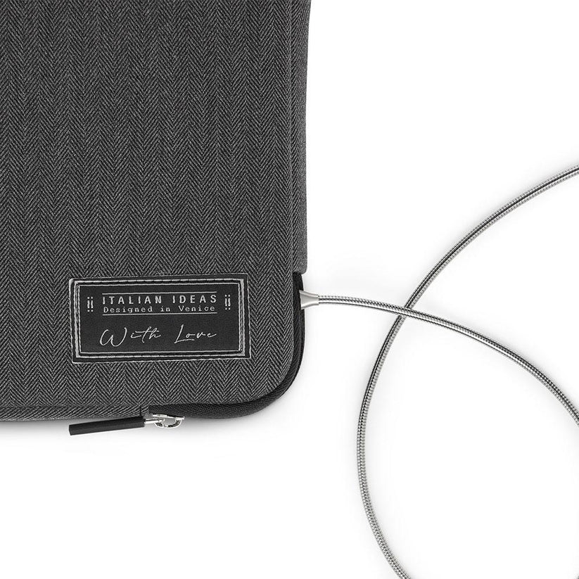 Borsa per MacBook M1 Pro 14", MacBook Air e Pro 13"- Nero Fumo
