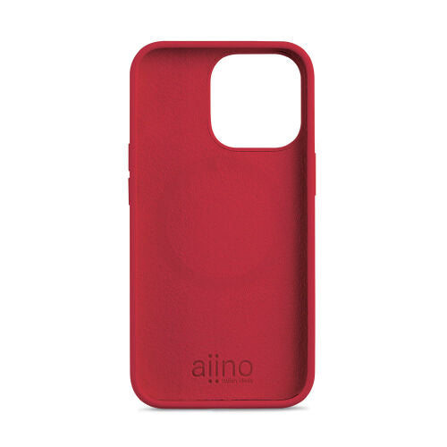 Custodia con magnete per iPhone 13 Pro - Rosso