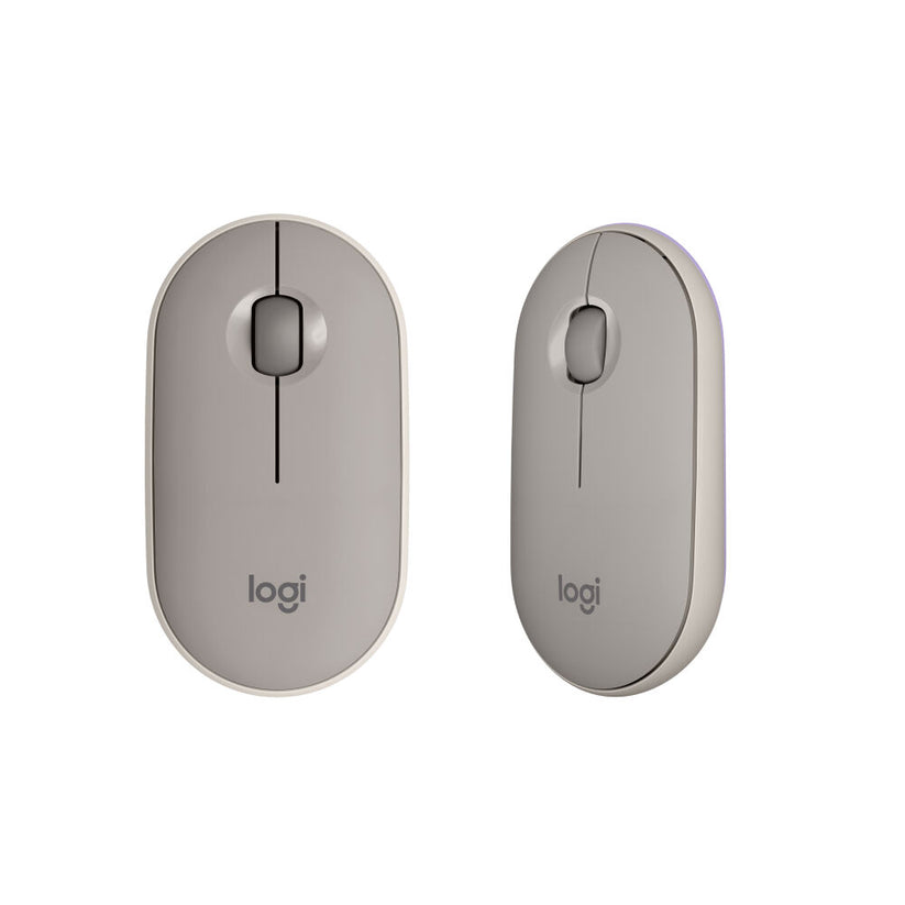 Mouse Bluetooth Logitech M350 Ambidestro - Sabbia