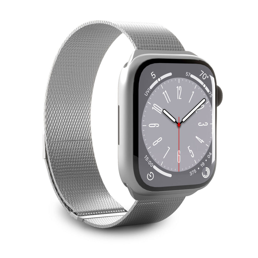 Puro cinturino Milanese per Apple Watch 42/45mm - Argento