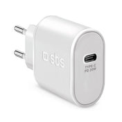 Caricabatterie 20 watt con porta Usb-C - Bianco
