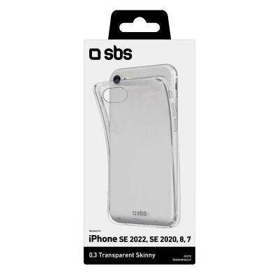 Cover Skinny per iPhone SE 2022 / SE 2020/8/7 - Trasprarente
