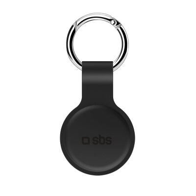 Custodia in silicone per AirTag - Nero