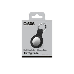 Custodia in silicone per AirTag - Nero