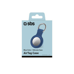Custodia in Silicone per AirTag - Blu