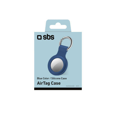 Custodia in Silicone per AirTag - Blu