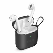 Custodia in silicone per AirPods 1/2 - Nero