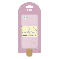 Custodia Lolly per iPhone 8 / iPhone SE 2020 - Rosa