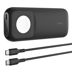 Caricabatteria wireless rapido per Apple Watch con Batteria Esterna Powerbank 10K
