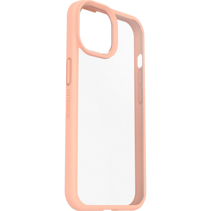 Custodia React iPhone 15 - Pesca/Trasparente