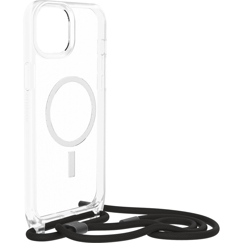 Custodia MagSafe con Laccetto iPhone 15 Plus - Trasparente