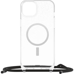 Custodia MagSafe con Laccetto iPhone 15 Plus - Glitter/Trasparente