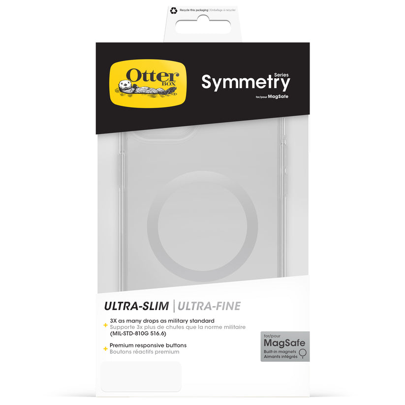 Custodia MagSafe Symmetry iPhone 15 Plus - Trasparente