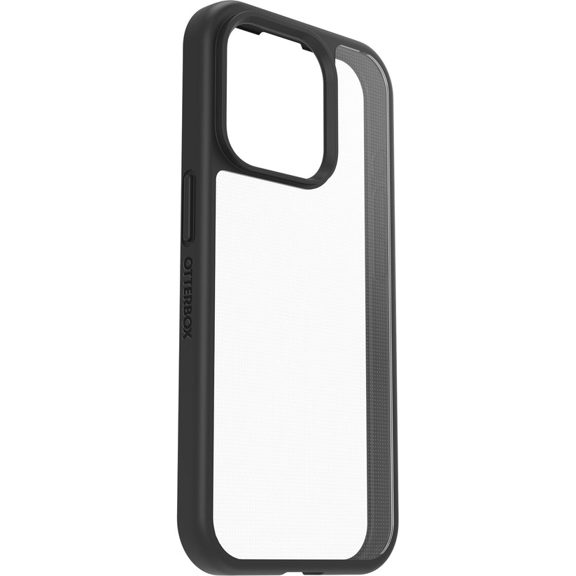 Custodia React iPhone 15 Pro - Trasparente/Nero