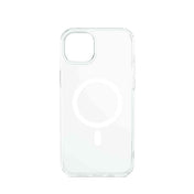 Custodia Frozen con magnete per iPhone 15 - Bianco