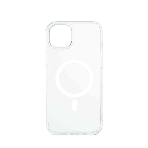 Custodia Frozen con magnete per iPhone 15 - Bianco