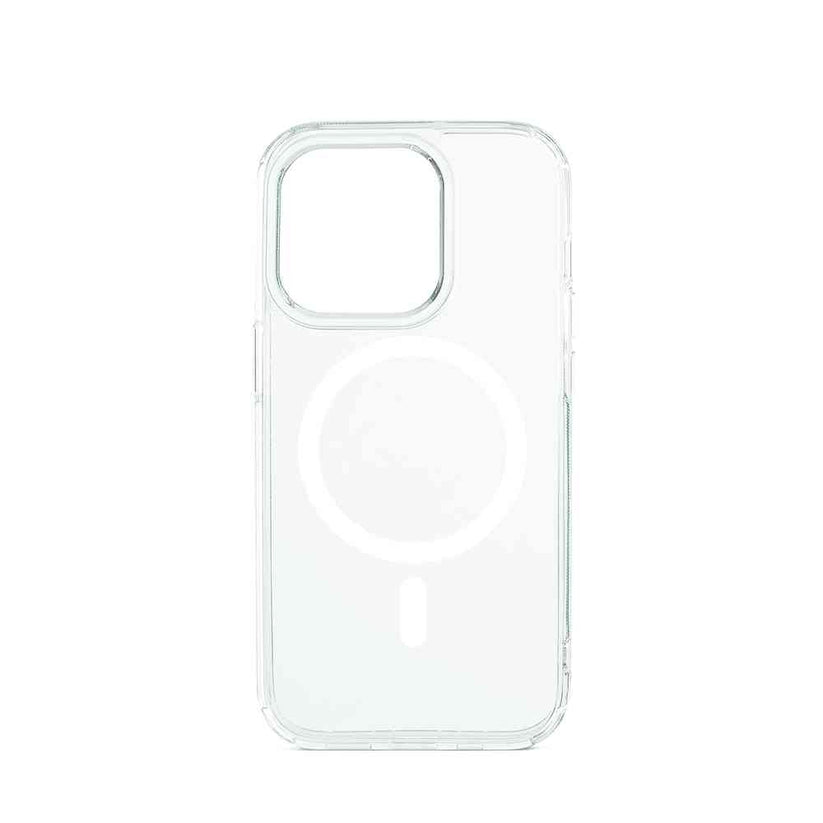 Custodia Frozen con magnete per iPhone 15 Pro - Bianco