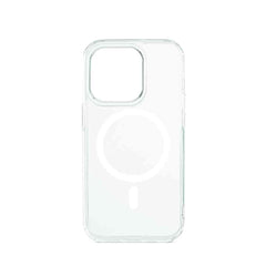 Custodia Frozen con magnete per iPhone 15 Pro Max - Bianco